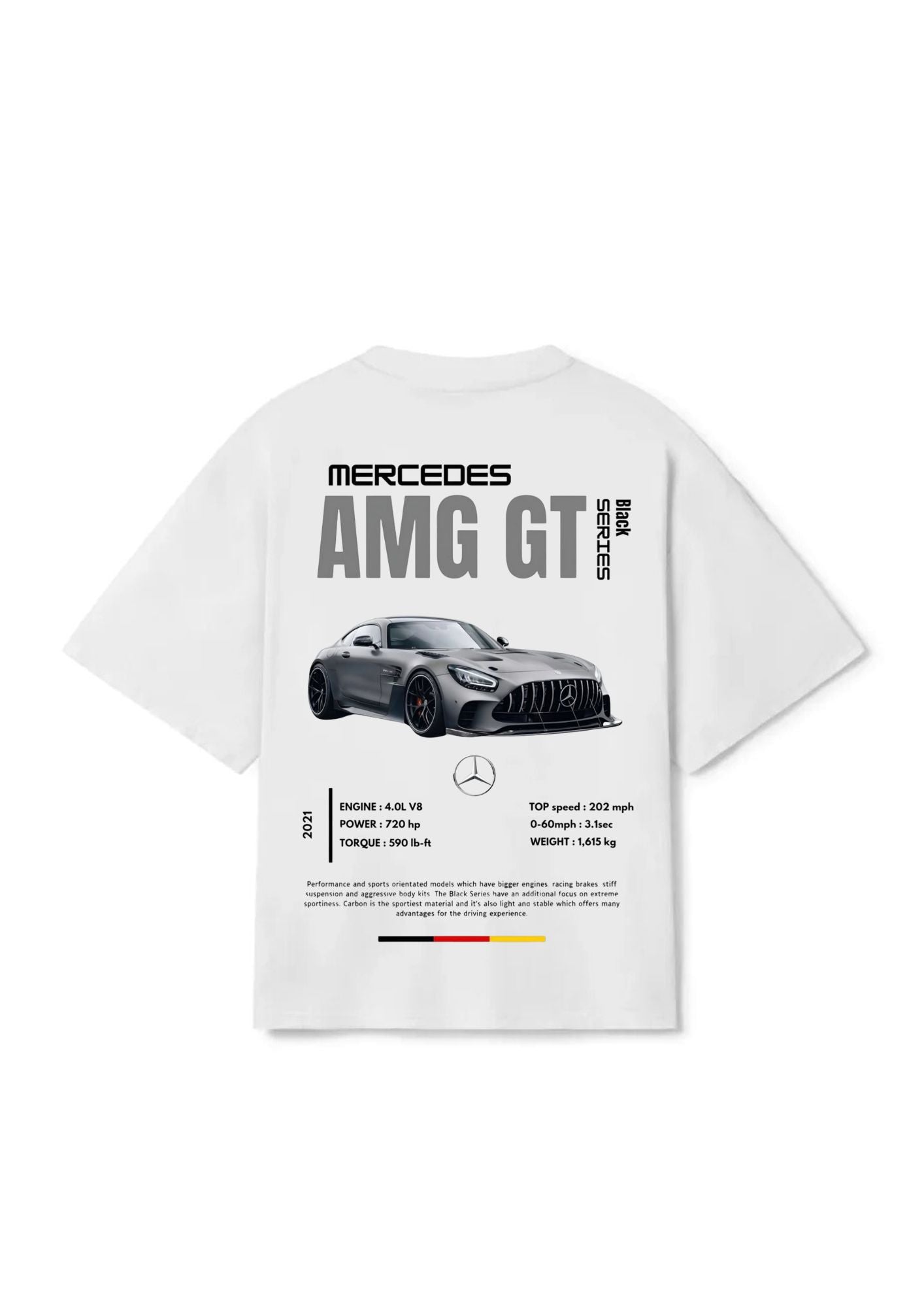 Camiseta Mercedes AMG GT