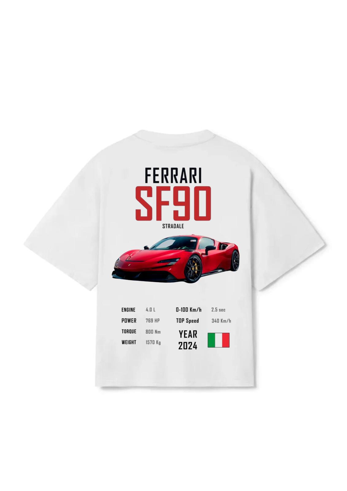 Camiseta Ferrari SF90